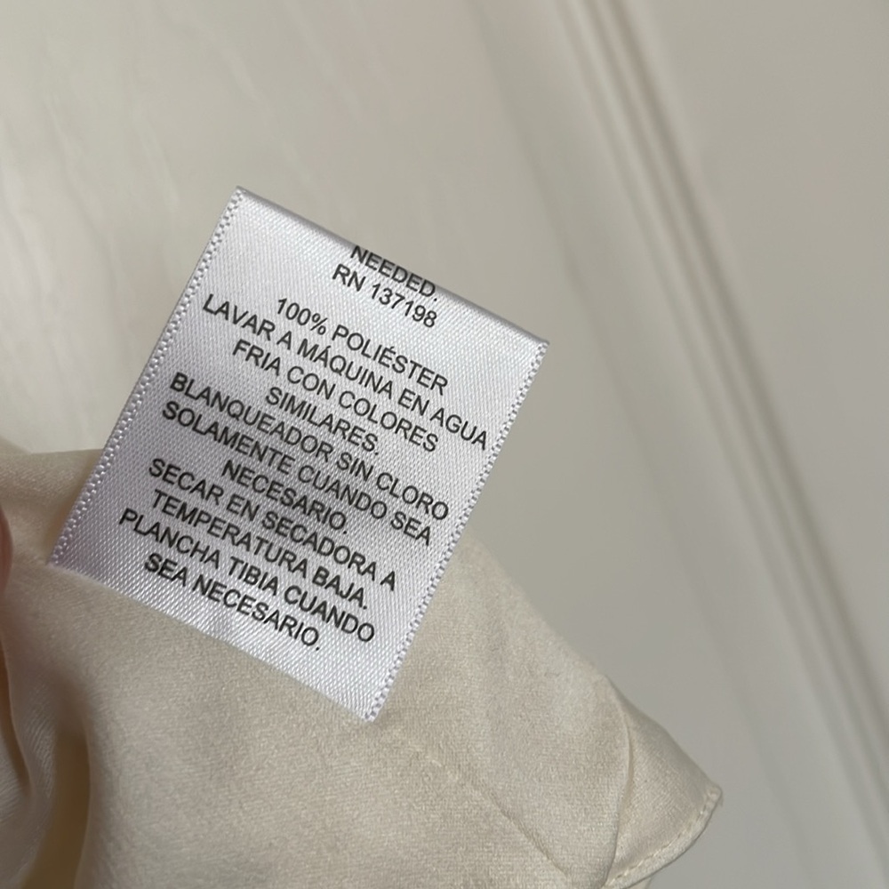 Danielle Bernstein Solid Handkerchief Top - Picture 7 of 7